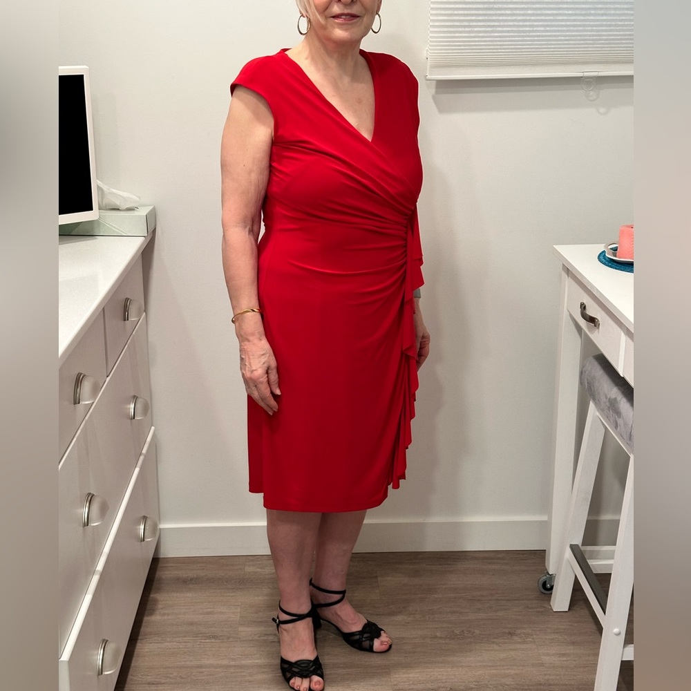Stylish Red dress Size M